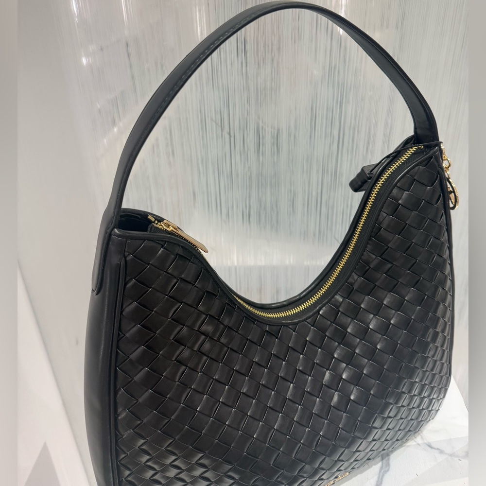 NWT MICHAEL KORS Nayla Medium Hobo Woven Shoulder Bag - Picture 8 of 11